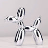 Elisvana Pop Art Balloon Dog Figurine High-Quality Resin Sculpture