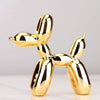 Elisvana Pop Art Balloon Dog Figurine High-Quality Resin Sculpture