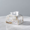 SOFIANE Tissue Holder Agate Effect