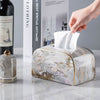 SOFIANE Tissue Holder Agate Effect