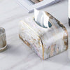 SOFIANE Tissue Holder Agate Effect