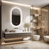 Mirona Illuminated Mirror Bathroom Modern Design Optimal Illumination