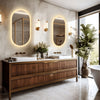 Mirona Illuminated Mirror Bathroom Modern Design Optimal Illumination