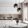 TALINN Pendant Light Glass Smoke Gray Clear Amber Adjustable Cable Dimmable