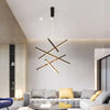 Salzburg LED Luminaire With Adjustable LED Strips And Selectable Light Temperatures