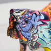 VALORISSA Urban Art Bulldog Figurine Made of Resin with Style for Rooms