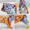 VALORISSA Urban Art Bulldog Figurine Made of Resin with Style for Rooms