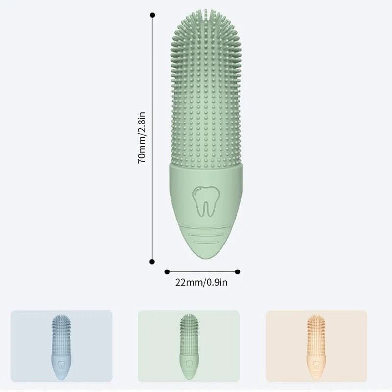 Sophie Soin - 360° Finger Toothbrush for Stress-Free Dental Care in Dogs & Cats