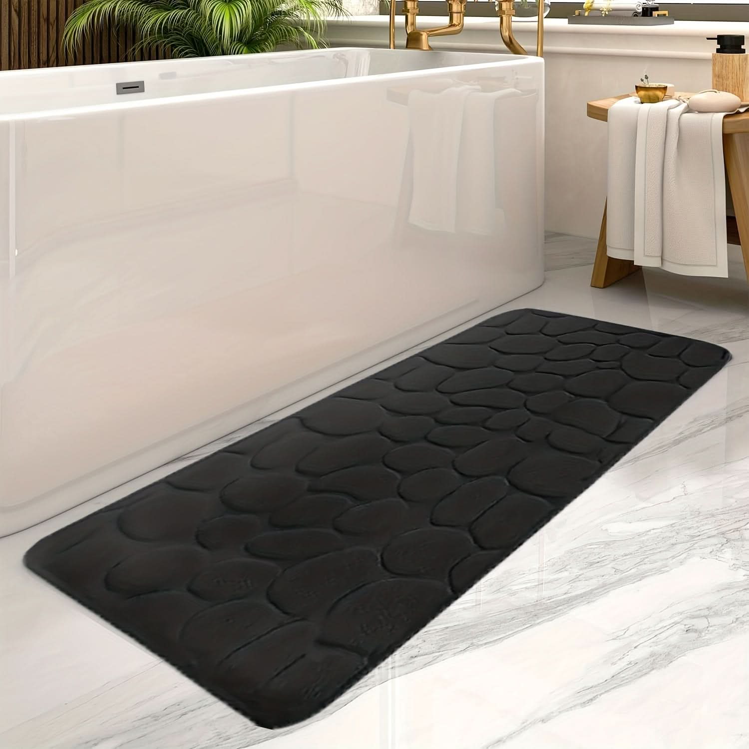 Sophie - Machine Washable Large Bathroom Mats