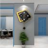 SERAPHIELLE Dual Diamond Harmony Wall Clock