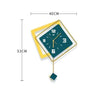 SERAPHIELLE Dual Diamond Harmony Wall Clock