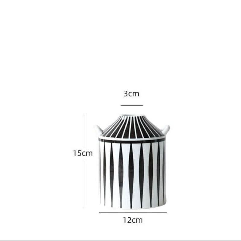 KAZURI – Elegant Ceramic Vase for a Modern Ambiance