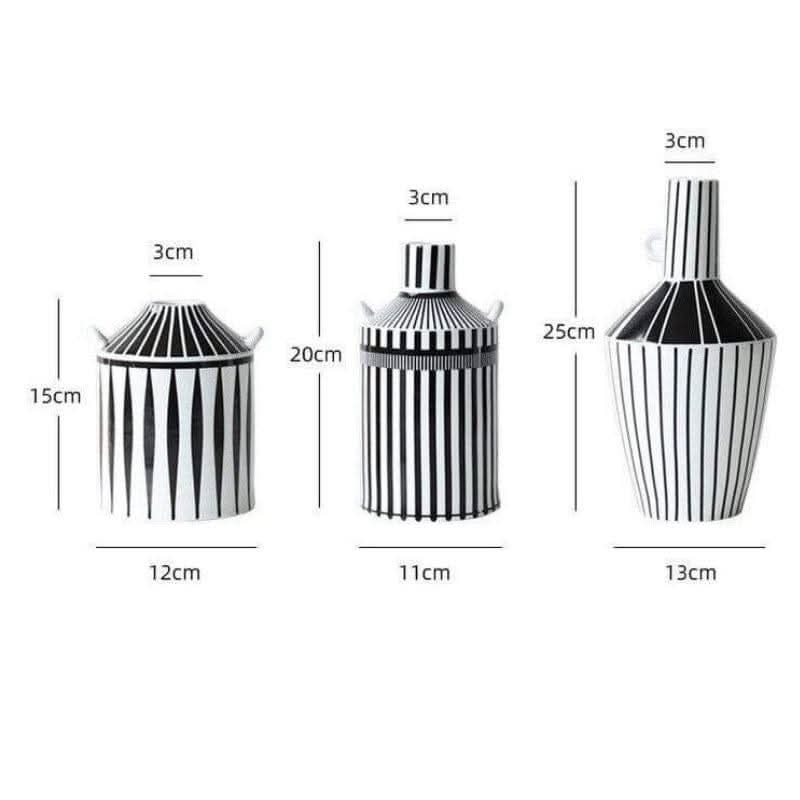 KAZURI – Elegant Ceramic Vase for a Modern Ambiance