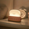 Schattige Nachttischlampe – Kawaii Toast LED-Lampe für Gemütliche Beleuchtung
