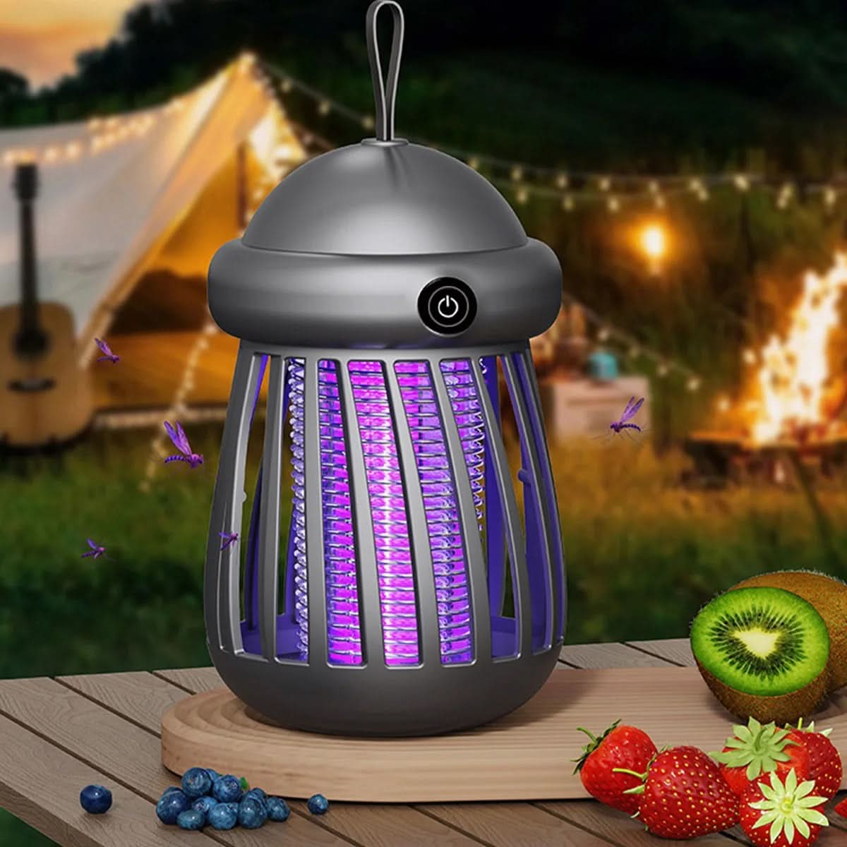 LumaGuard Insect Killer - Silent Mosquito Protection With UV Light & Power Grid