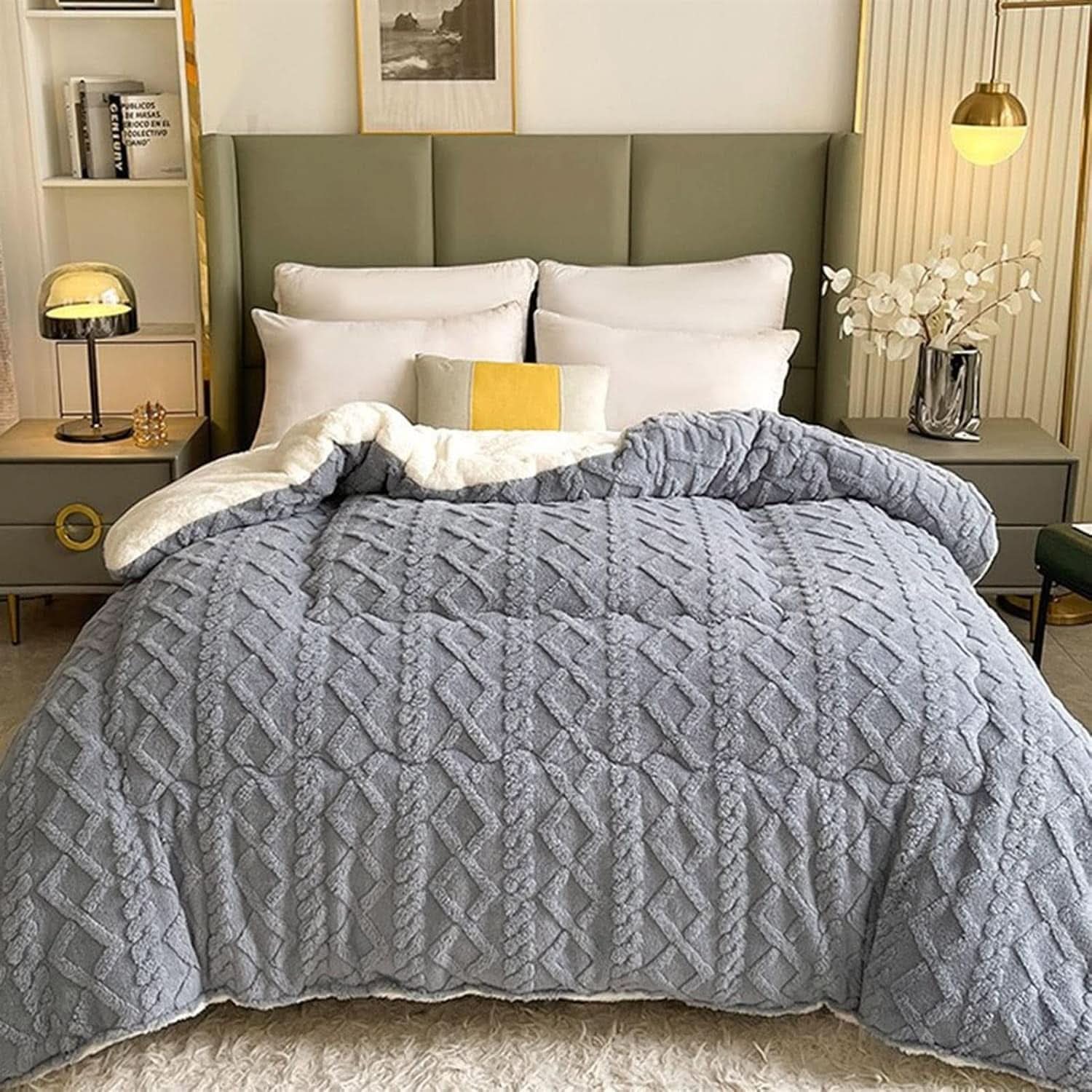 Cole - Plush Sherpa Blanket