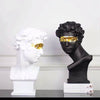 SEREVIA Resin Bust Sculpture Elegance for Living Room Decoration