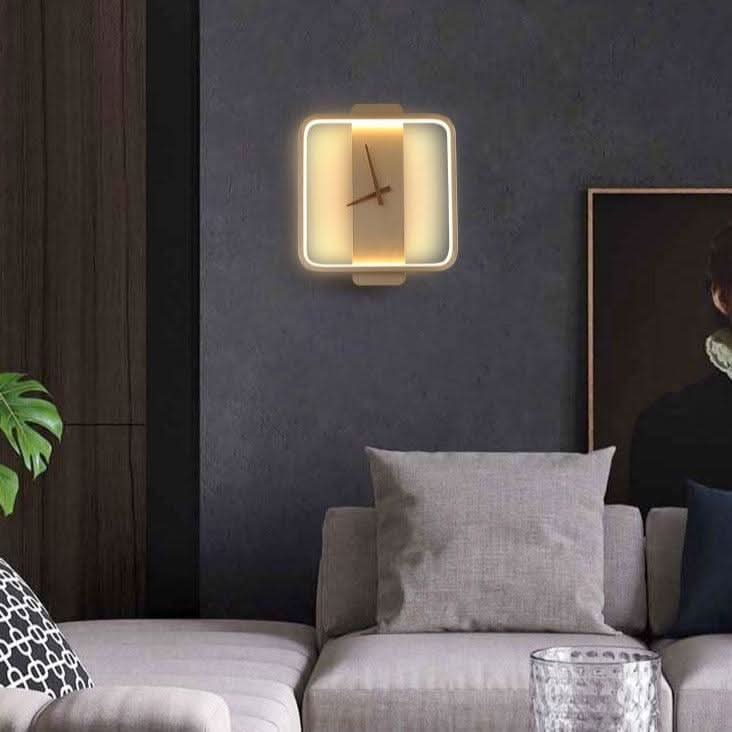 Cassalyn Contemporary Lighted Wall Clock