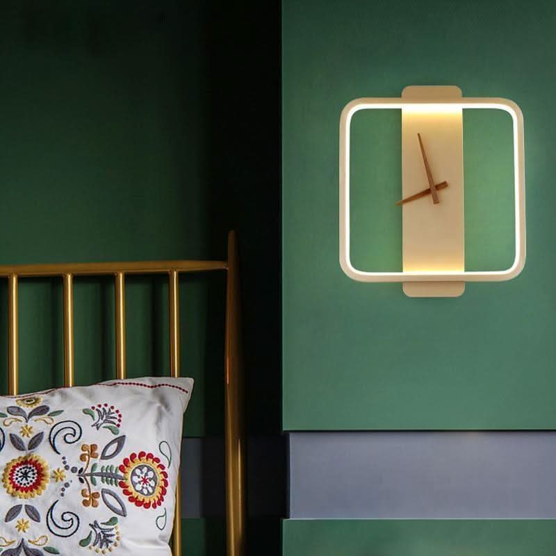 Cassalyn Contemporary Lighted Wall Clock