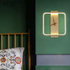 Cassalyn Contemporary Lighted Wall Clock
