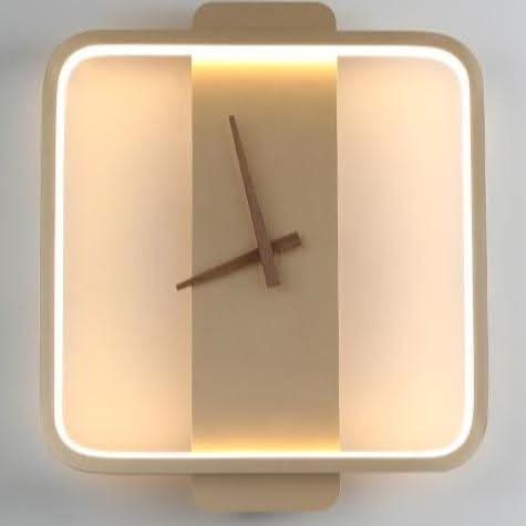 Cassalyn Contemporary Lighted Wall Clock