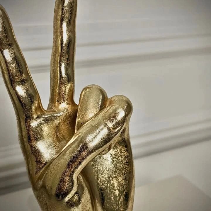 Peace - Minimalist Peace Sign Ornament