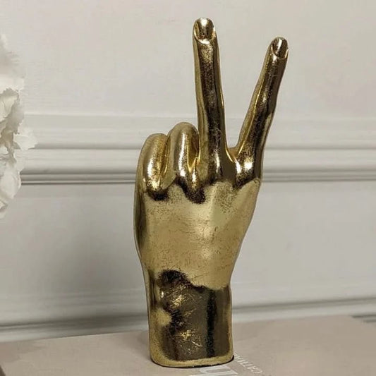 Peace - Minimalist Peace Sign Ornament