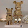 Mola - Breathtaking Ornament Made of Golden Bear Bricks