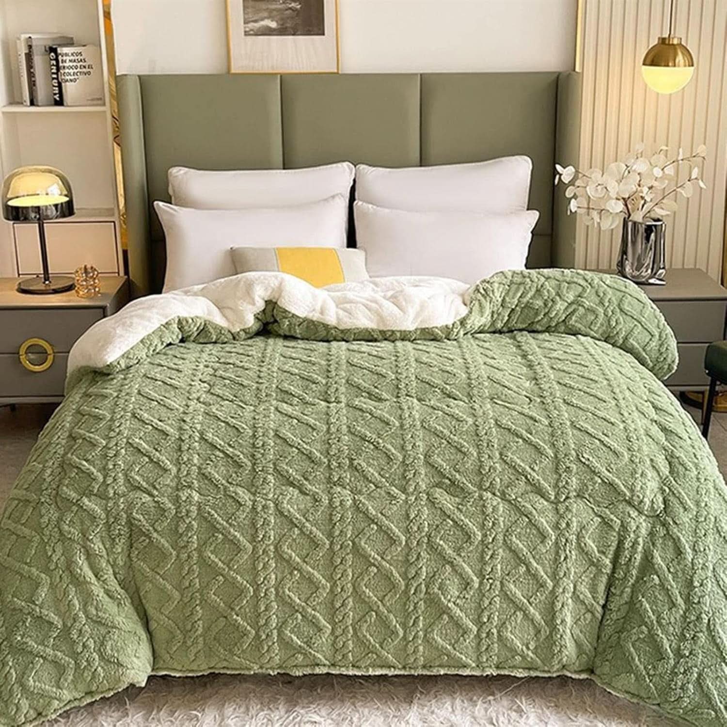 Cole - Plush Sherpa Blanket