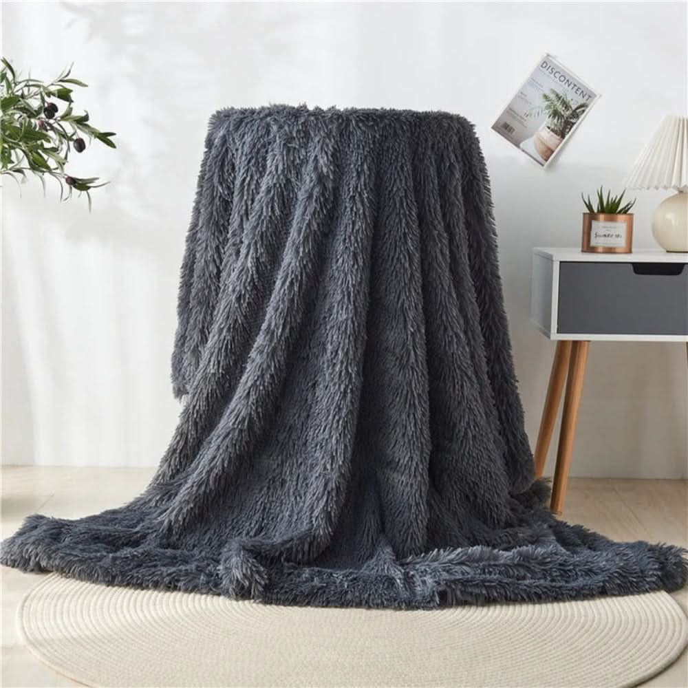 DALA - Fluffy Faux Fur Blanket