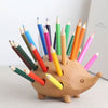 TERELYA Wooden Hedgehog Pencil Holder
