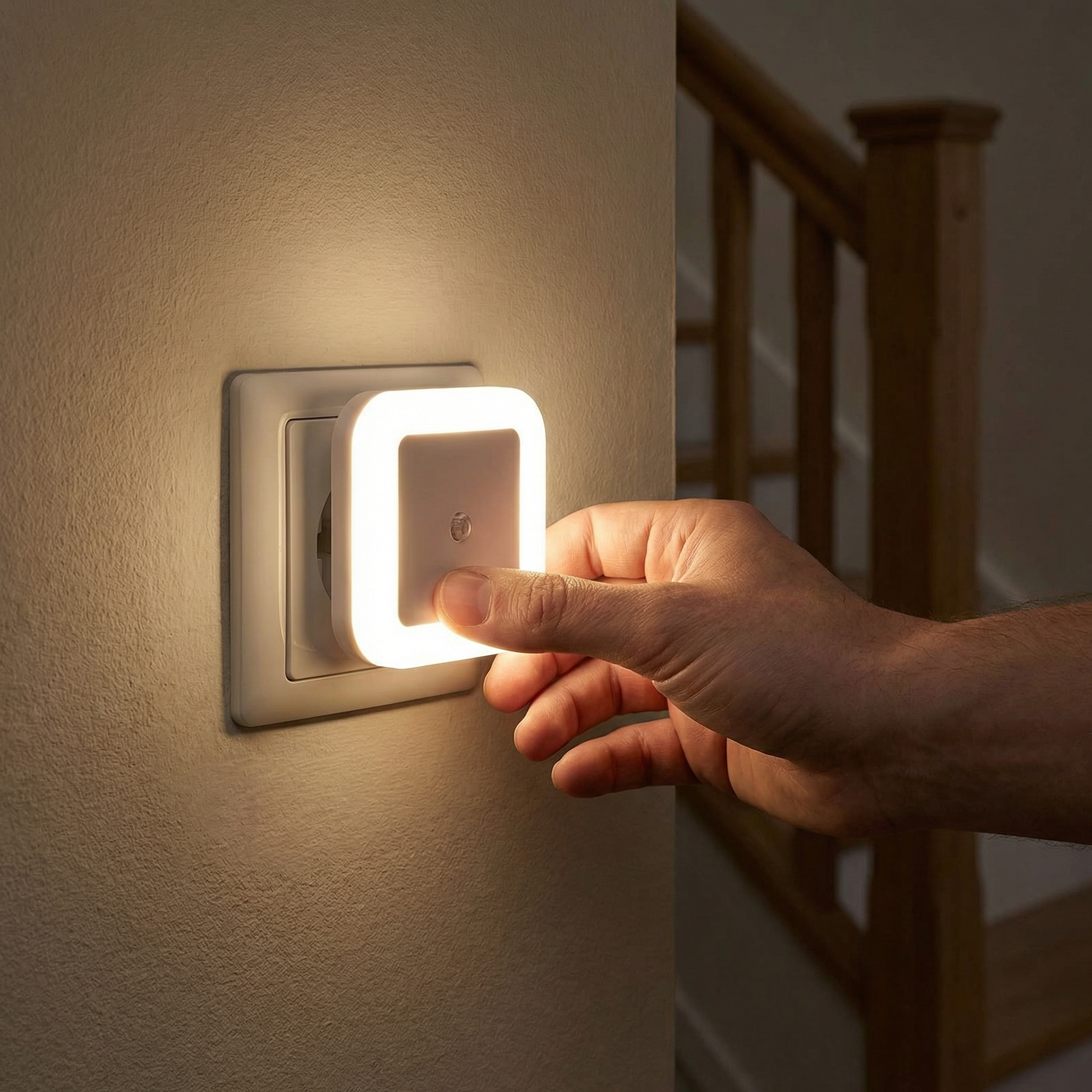 LED Nachtlicht Set mit Sensor – platzsparend & energiesparend
