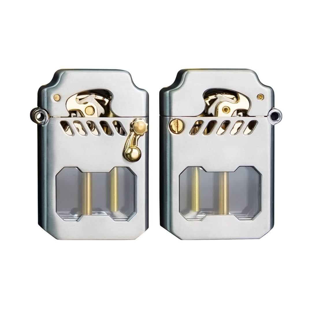 Gear Flame Lighter – Windproof Lighter with Gear Mechanism
