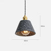 NAELLE Terrazzo Pendant Light with Industrial Charm and Modern Design