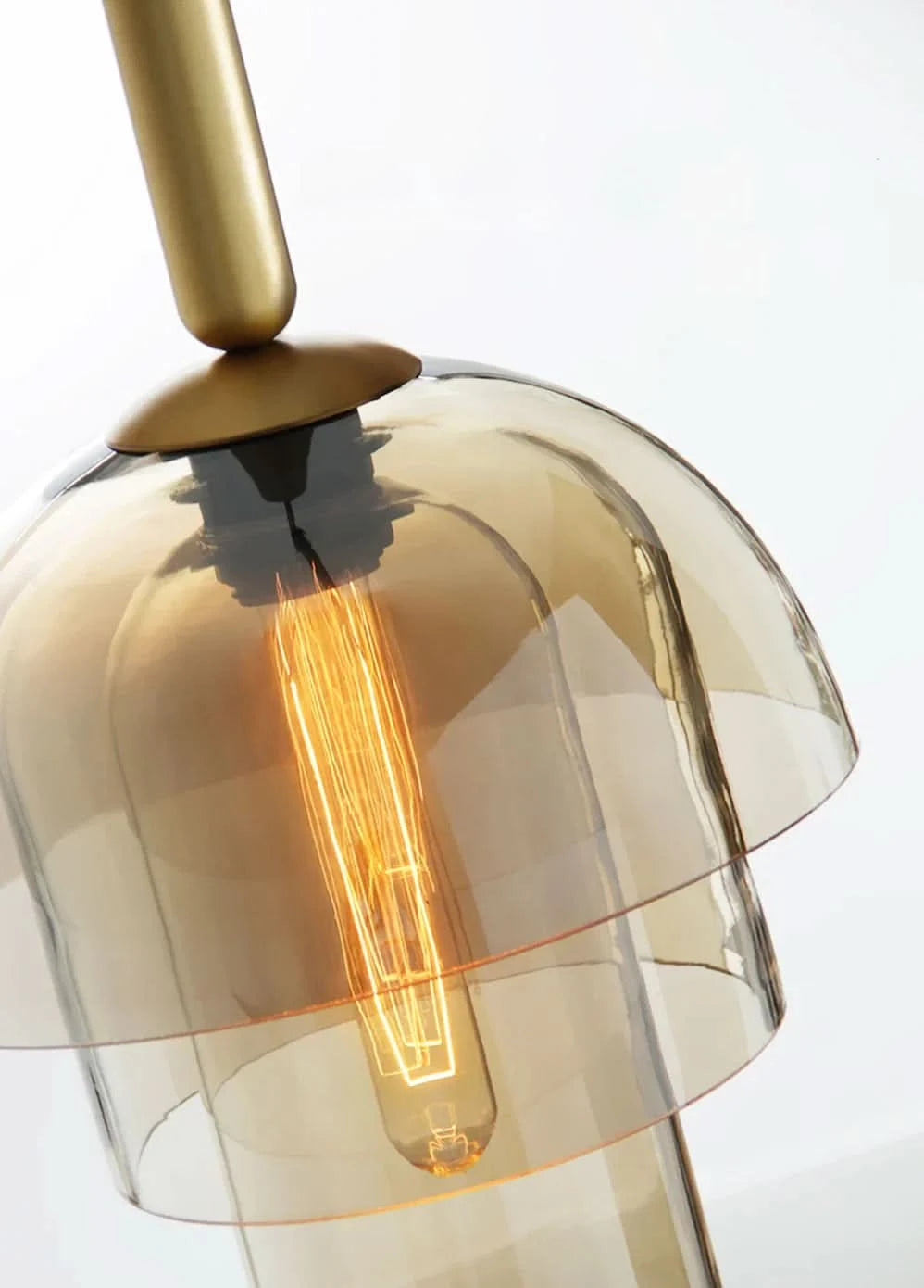 LILIANE Luxury Pendant Lamp Made of Champagne Glass
