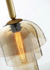 LILIANE Luxury Pendant Lamp Made of Champagne Glass