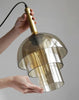 LILIANE Luxury Pendant Lamp Made of Champagne Glass