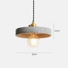 MIRELLE Pendant Lamp Terrazzo-Inspired Design With Golden Metal Accents
