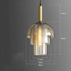 LILIANE Luxury Pendant Lamp Made of Champagne Glass