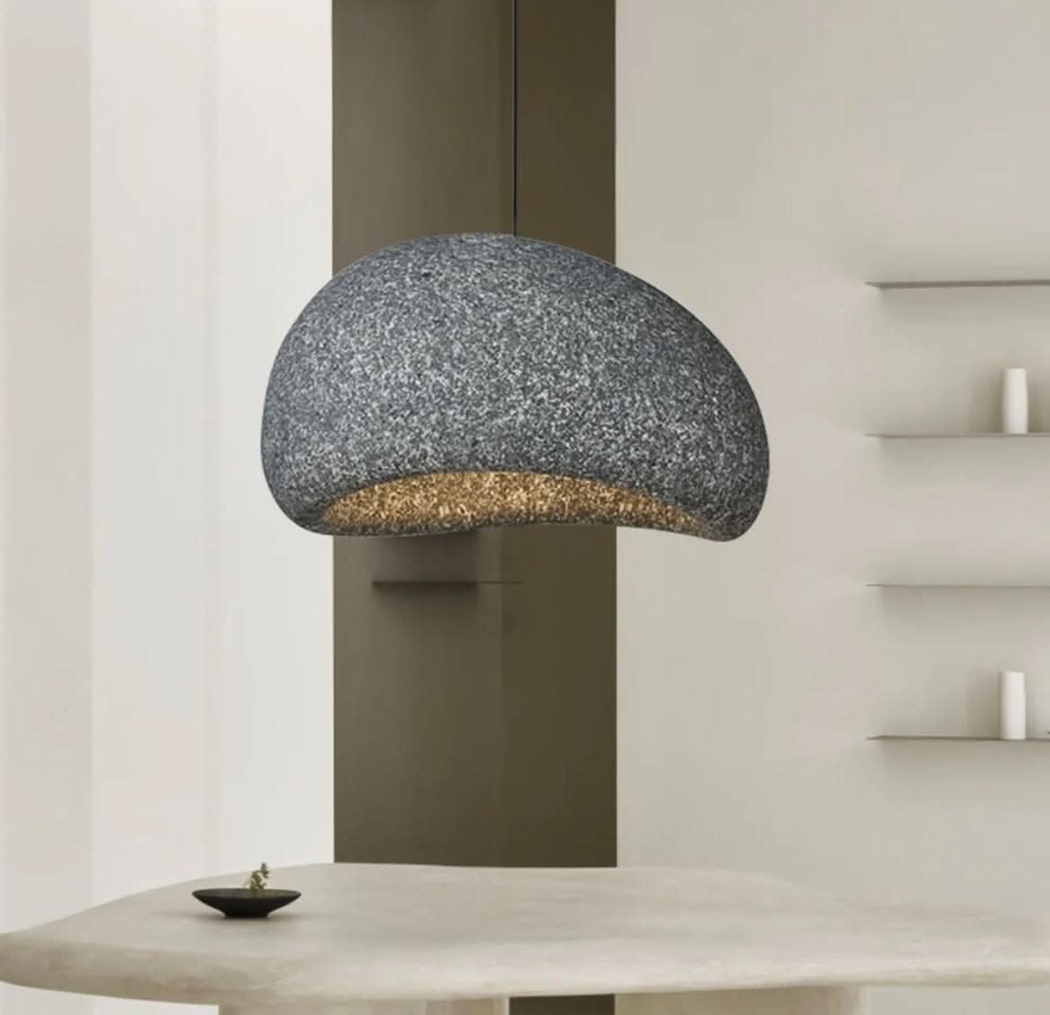 Crystal Lamp Elegant Design Made of High-Quality Polystyrene Resin Soft Warm Light Art Statement