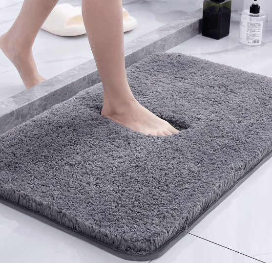 MELLOWMAT – Extra-Thick Microfiber Bath Mat with Anti-Slip Backing