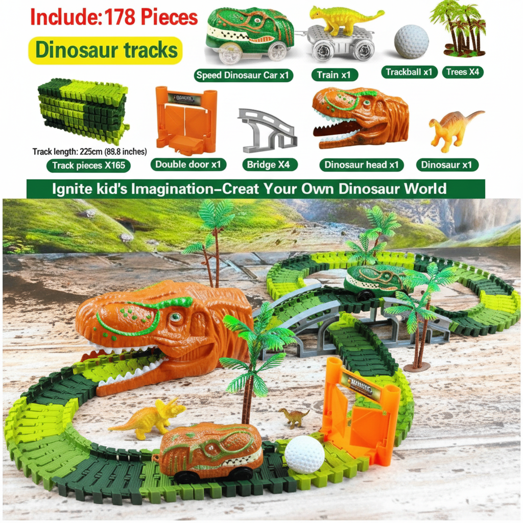DINOTRACK Express – Dinosaur Train Adventure for Creative Play