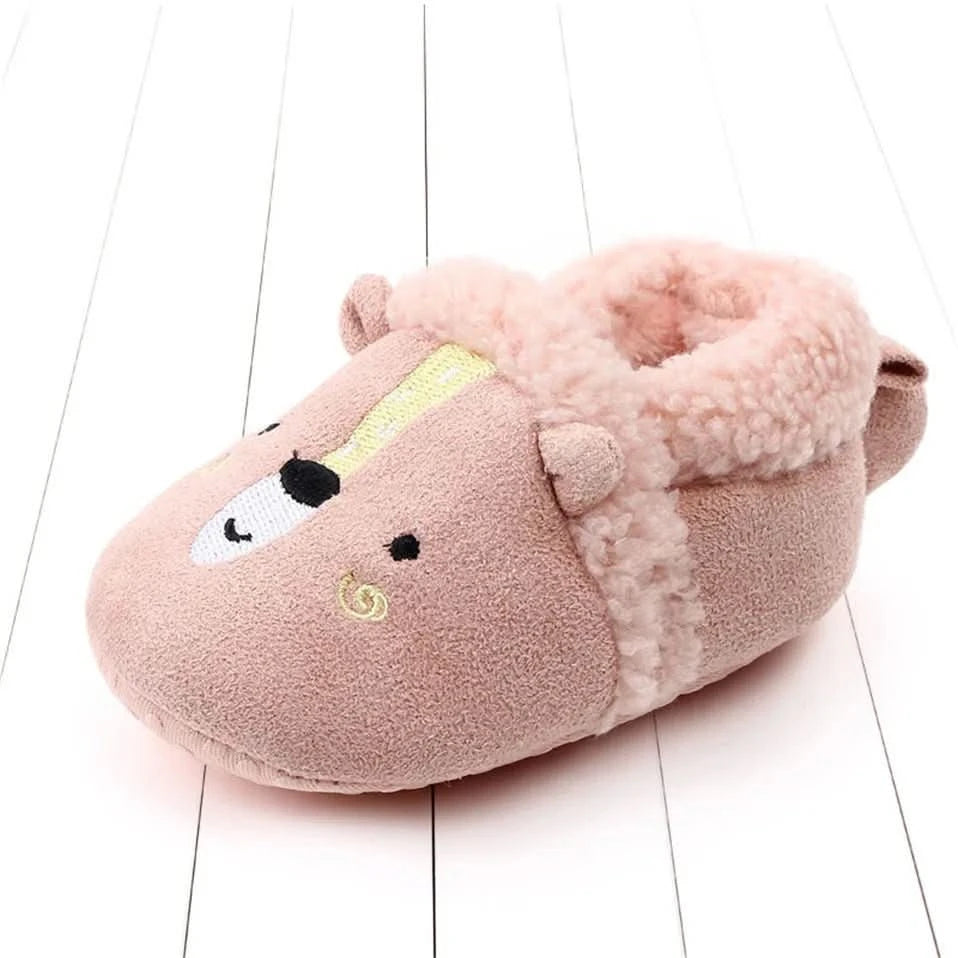 WARMKINS – Warm Baby Slippers with Non-Slip Sole for Safe First Steps