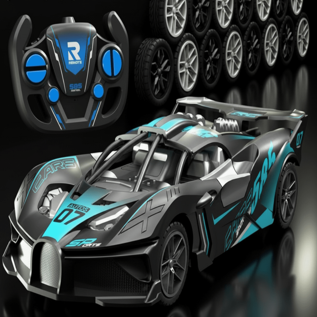 KIDDRIFT – Kid-Friendly 1:18 Remote Control Drift Car with Safe Speed Control