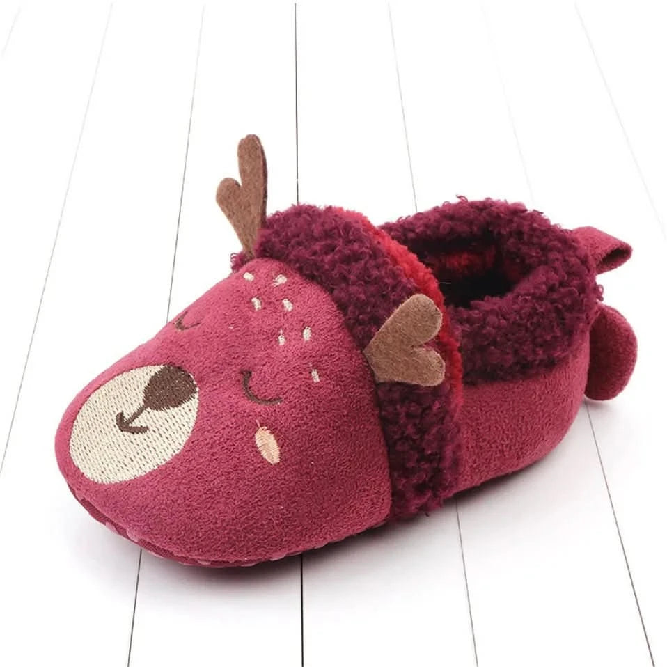 WARMKINS – Warm Baby Slippers with Non-Slip Sole for Safe First Steps