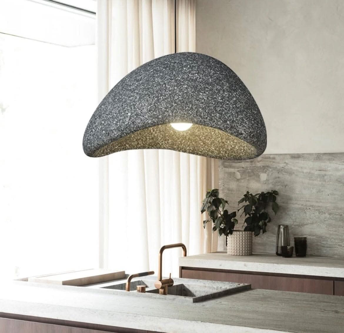 Crystal Lamp Elegant Design Made of High-Quality Polystyrene Resin Soft Warm Light Art Statement