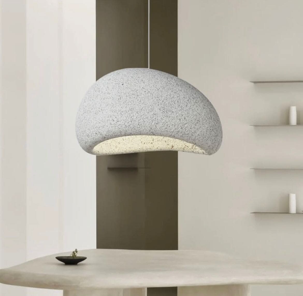 Crystal Lamp Elegant Design Made of High-Quality Polystyrene Resin Soft Warm Light Art Statement