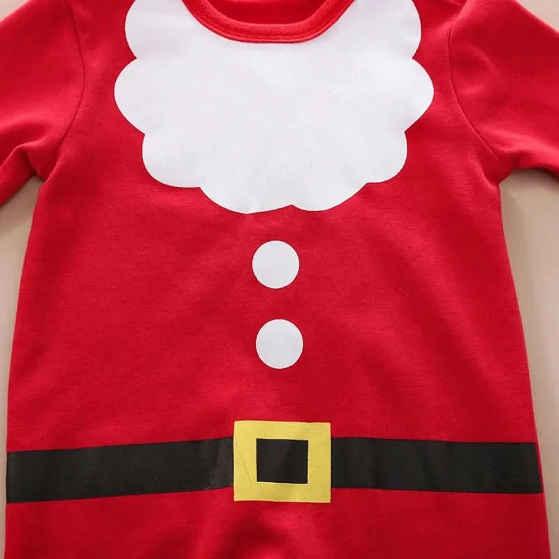 MiniMode Festive Suit - Soft Cotton Christmas Romper For Baby's First Celebration