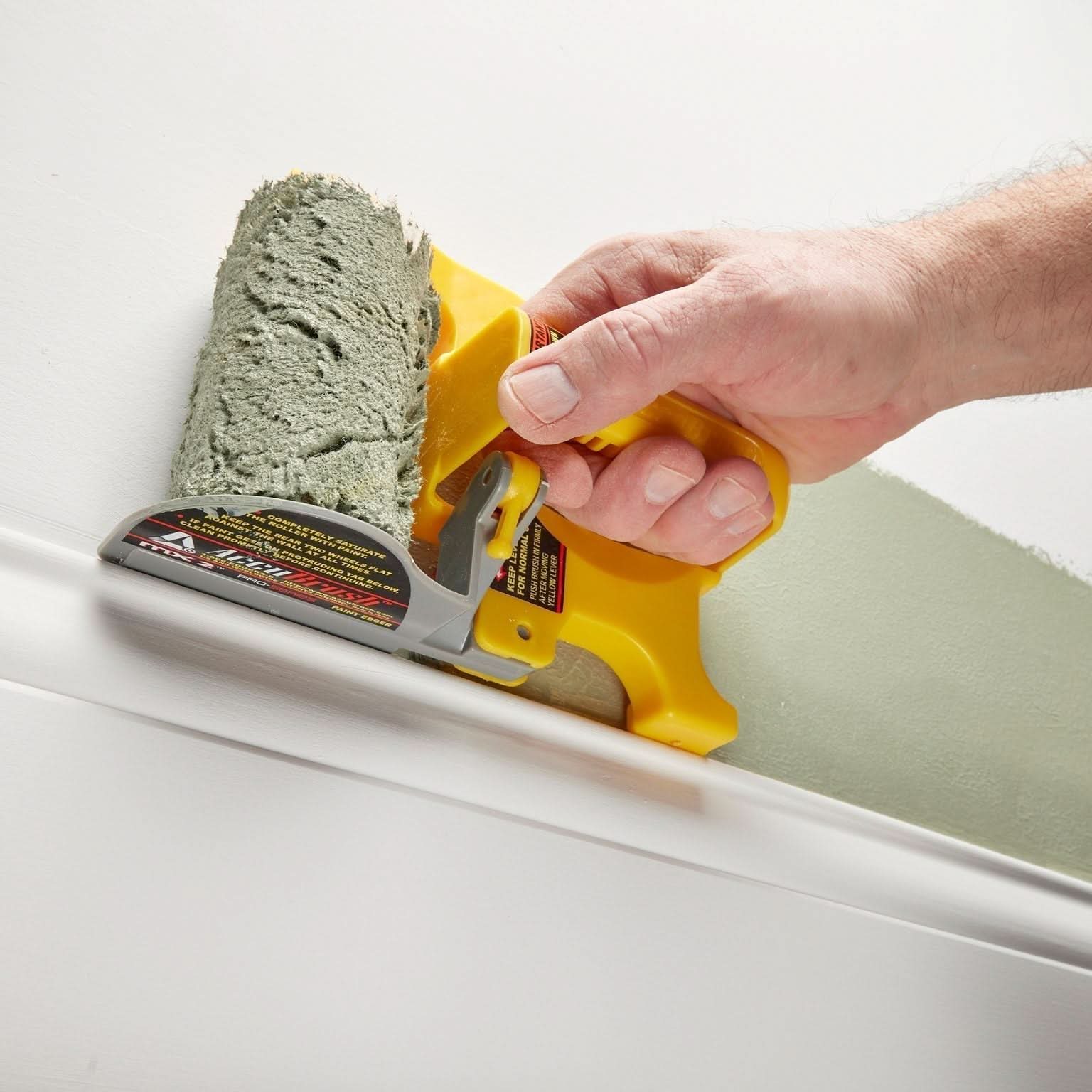 Color Buddy - Paint Roller for Precise Edges Without Taping | Fast & Clean Painting