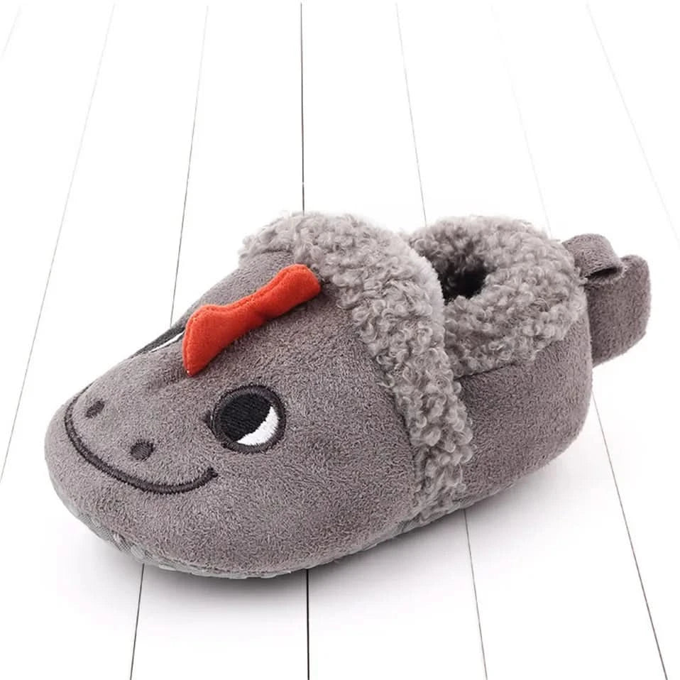 WARMKINS – Warm Baby Slippers with Non-Slip Sole for Safe First Steps